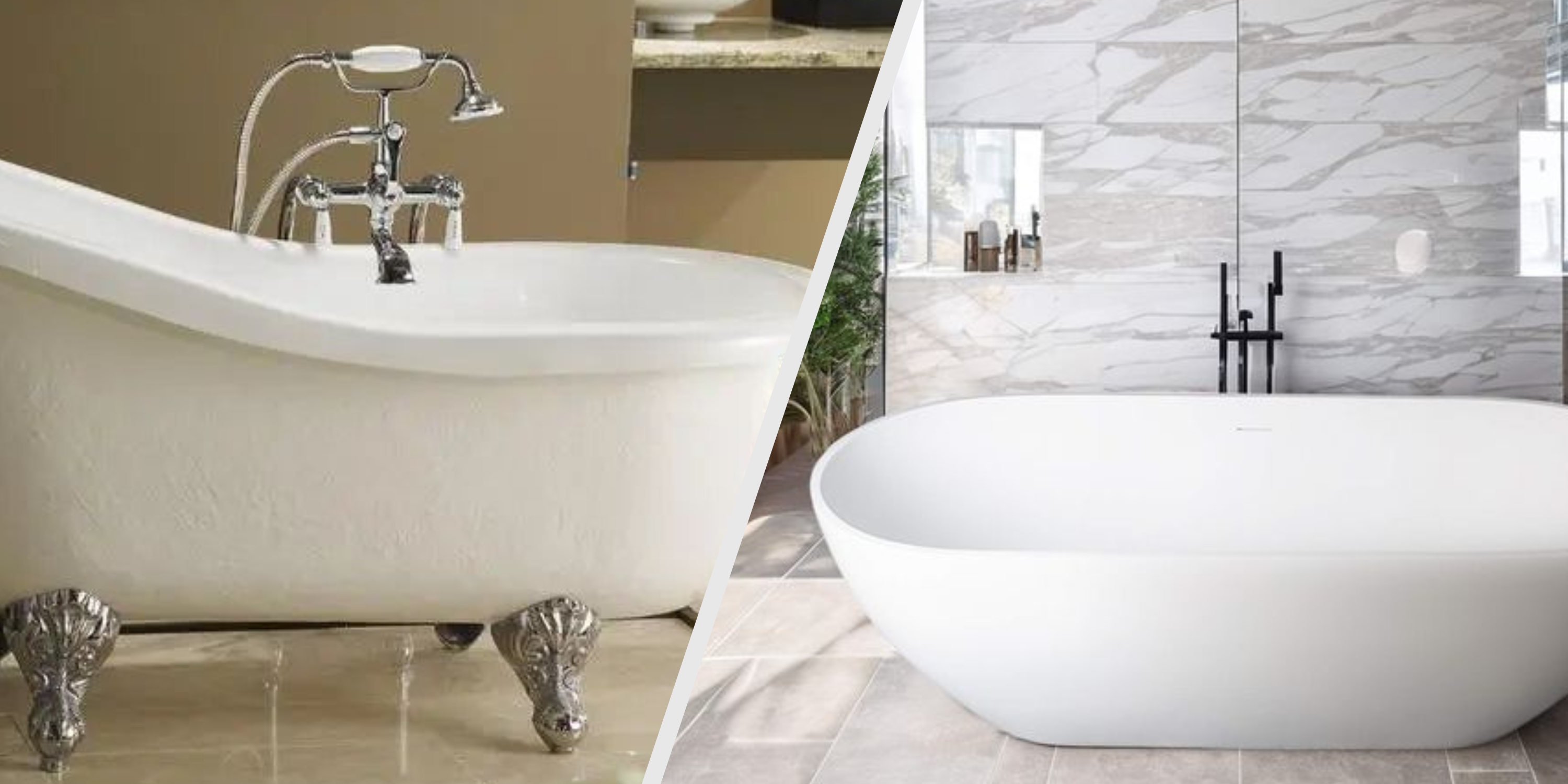 Bathtubs with Claw Feet vs Freestanding Bathtubs: Which is Best? | ACE