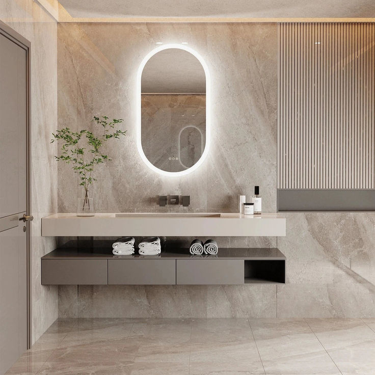 Illuminating Your Bathroom: The Benefits of LED-Backlit Modern Mirrors