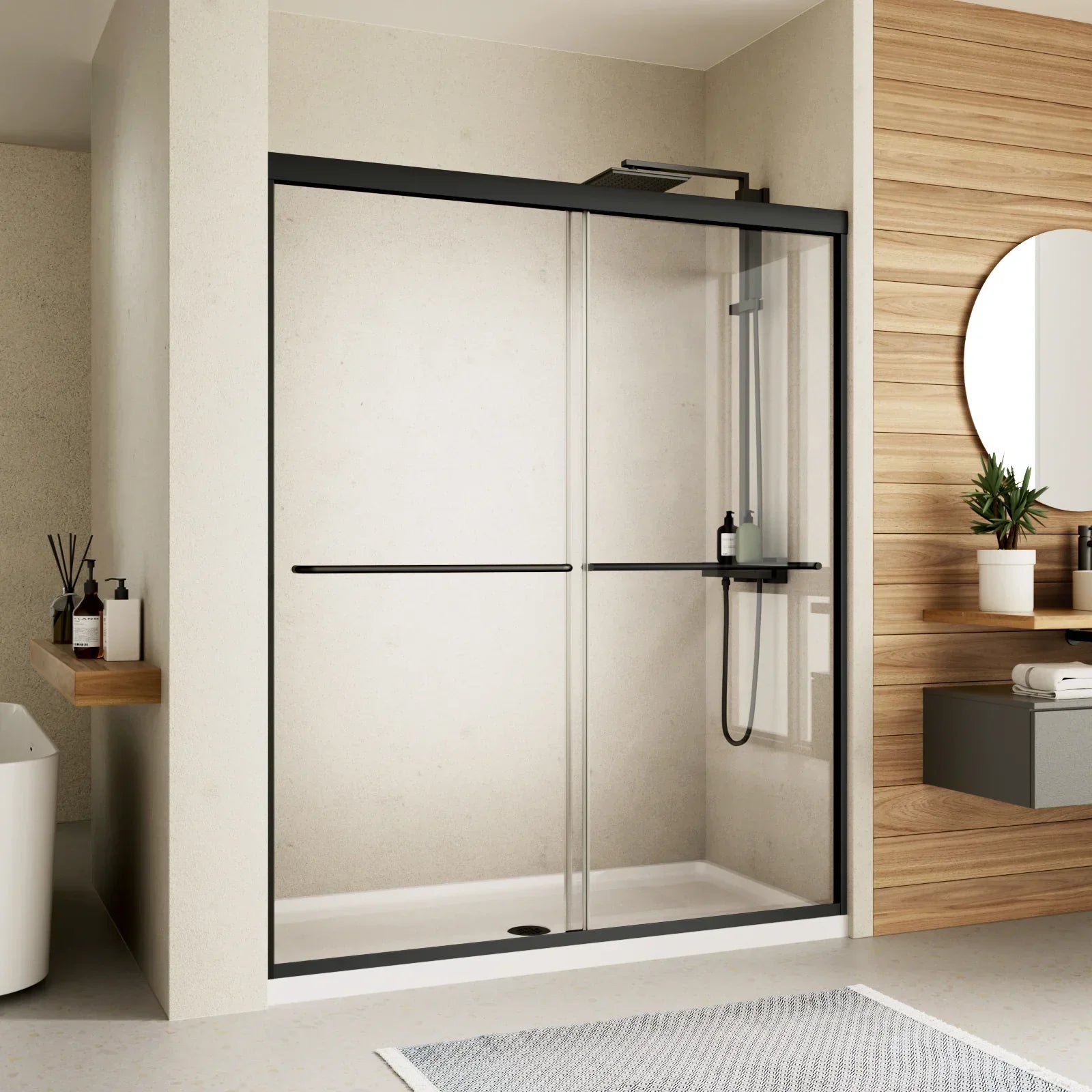 Sleek Sliding Shower Doors – The Perfect Choice for Small Bathrooms or ...