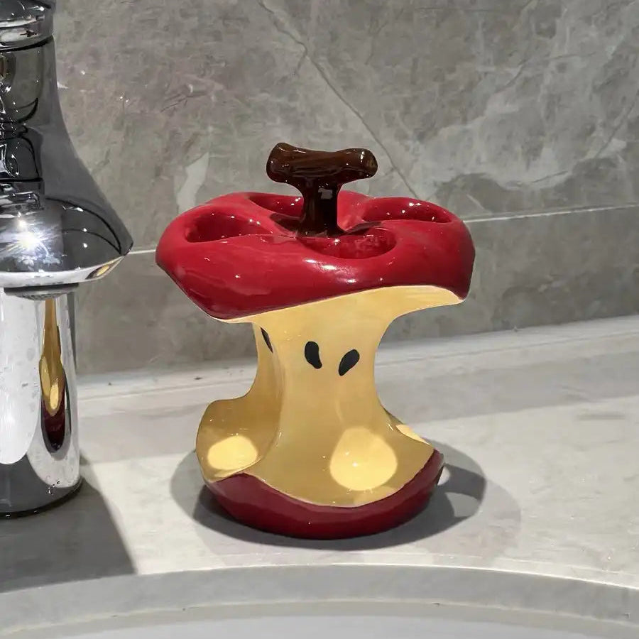 Manzana Collection Apple Toothbrush Storage Rack