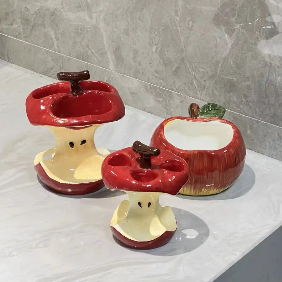 Manzana Collection Apple Toothbrush Storage Rack