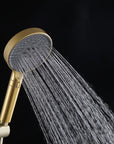 Auralen Series 10.3" Brushed Gold 3-Setting Handheld Shower Head