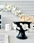 Lumière Ceramic 3D Rose Jewelry & Decor Bowl