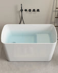 Nectar Series 49" White Acrylic Freestanding Soaking Tub