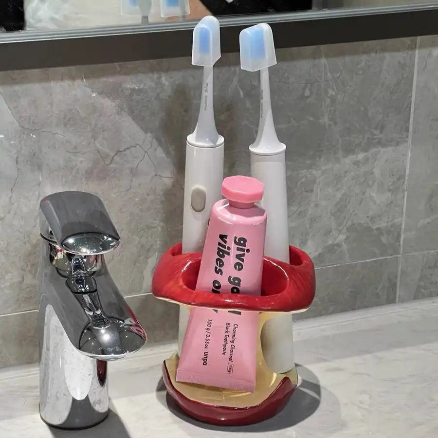 Manzana Collection Apple Toothbrush Storage Rack