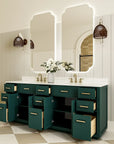 Breshia Series 84" Bathroom Vanity with Double Sink