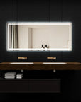 Adjustable LED Bathroom Vanity Mirror with Brightness Memory – Anti Fog