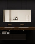 Adjustable LED Bathroom Vanity Mirror with Brightness Memory – Anti Fog