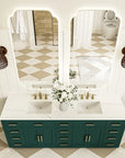 Breshia Series 84" Bathroom Vanity with Double Sink