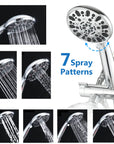 Briar 2-in-1 Dual Shower System with Tub Spout - Chrome