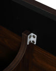 36" wall mounted single bathroom vanity interior support and mounting detail | Ace Decor