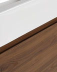 Bathroom Vanity with Single Sink and Soft-close Door for Small Spaces