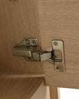 18" bathroom vanity with bowl sink with soft-close silent hinge detail | Ace Decor