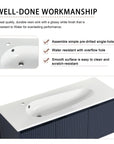 48 inches bathroom vanity resin sink workmanship graphic | Ace Decor
