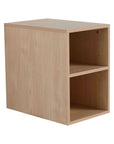 12 Inch Small Wall Mounted Storage Shelves, Suitable For Small Bathroom color:Light Oak