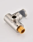 Avelar 9" Brushed Nickel Rain Shower Set with Body Jets