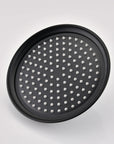 Avelar 9-inch matte black rain shower head with soft rubber spray holes for easy cleaning.