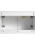 30” Wall-Mounted Bathroom Vanity with Integrated Sink & Soft-Close Doors