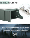 30" Wall-Mounted Bathroom Vanity with Soft-Close Doors – Modern & Space-Saving