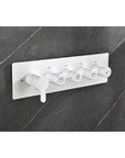 Cascade 3-Body Spray Rain Shower with Handheld - White
