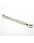Eclipse Series 12" Wall-Mounted Rain Shower Head - Brushed Nickel Finish