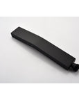 Eclipse Series 12" Wall-Mounted Rain Shower Head - Matte Black Finish