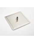 Eclipse Series 12" Wall-Mounted Rain Shower Head - Brushed Nickel Finish