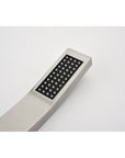 Eclipse Series 12" Wall-Mounted Rain Shower Head - Brushed Nickel Finish