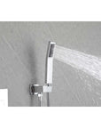 Eclipse Series chrome handheld showerhead with water spray