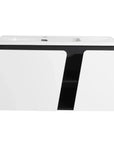 32" Floating Wall-Mounted Bathroom Vanity with Single Sink & Soft-Close Cabinet Door size: 36 X 20