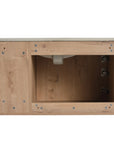 Northvale Series 30" Wall-Mounted Wood Bathroom Vanity with Integrated Sink and Open Storage Shelves