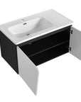 32" Floating Wall-Mounted Bathroom Vanity with Single Sink & Soft-Close Cabinet Door size: 36 X 20