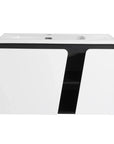 32" Floating Wall-Mounted Bathroom Vanity with Single Sink & Soft-Close Cabinet Door size: 32 X 20