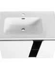 32" Floating Wall-Mounted Bathroom Vanity with Single Sink & Soft-Close Cabinet Door size: 32 X 20