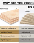 Plywood construction comparison for floating bathroom vanity 24 inch, durable and moisture-resistant 24 inch design | Ace Decor