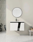 32" Floating Wall-Mounted Bathroom Vanity with Single Sink & Soft-Close Cabinet Door size: 32 X 20