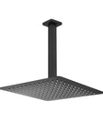 Lorton 12" Matte Black Rain Shower Head