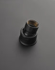 Lorton 12" Matte Black Rain Shower Head