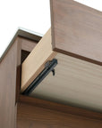 Brown Oak Wall-Mounted Vanity with Ceramic Sink size: 36 X 18