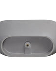 Bottom view of Nectar Series bathtub underside, showcasing its seamless one-piece construction.