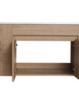 Aspen Ridge Series 30" wall mounted vanity with spacious double-door storage cabinet.