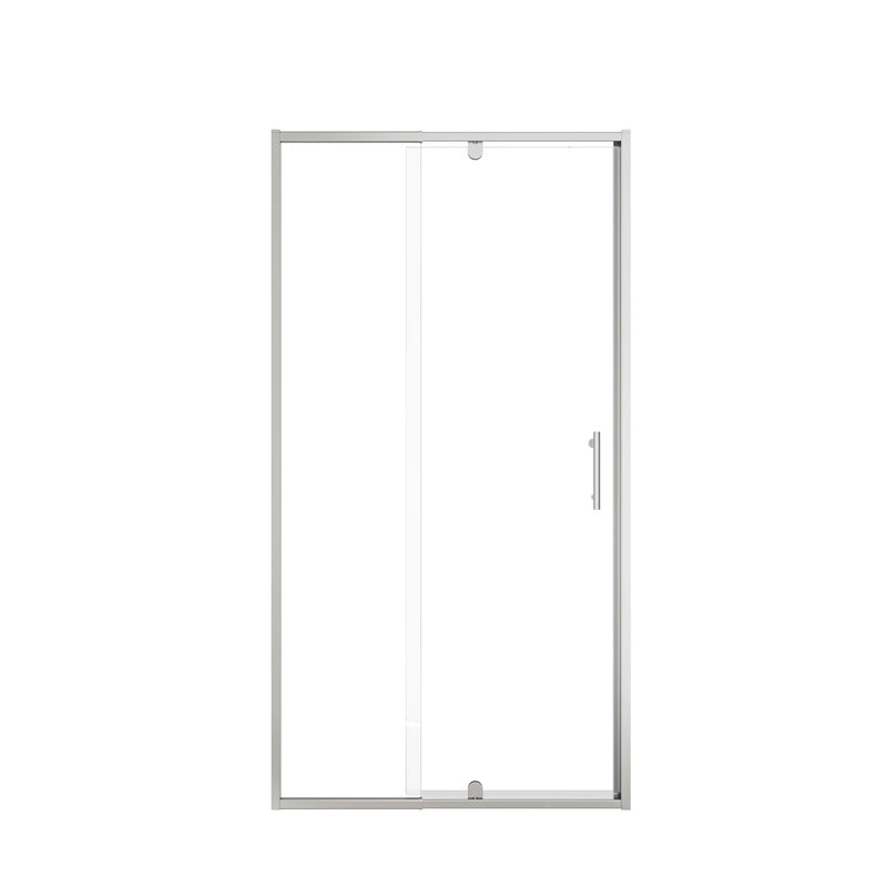 Cavare Series 32" x 72" Chrome Framed Pivot Shower Door – Easy Access & Watertight Seal