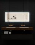 32"*84" Adjustable LED Bathroom Vanity Mirror with Brightness Memory – Anti Fog