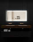 Adjustable LED Bathroom Vanity Mirror with Brightness Memory – Anti Fog