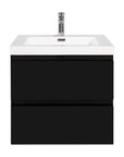 23-42 Inch Bathroom Vanity with Sink – Floating Design, 2 Soft-Close Drawers, 4 Color Options