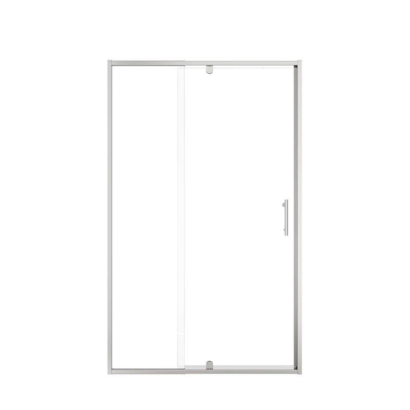 Cavare Series 42" x 71" Chrome Framed Pivot Shower Door – Easy Access & Watertight Seal