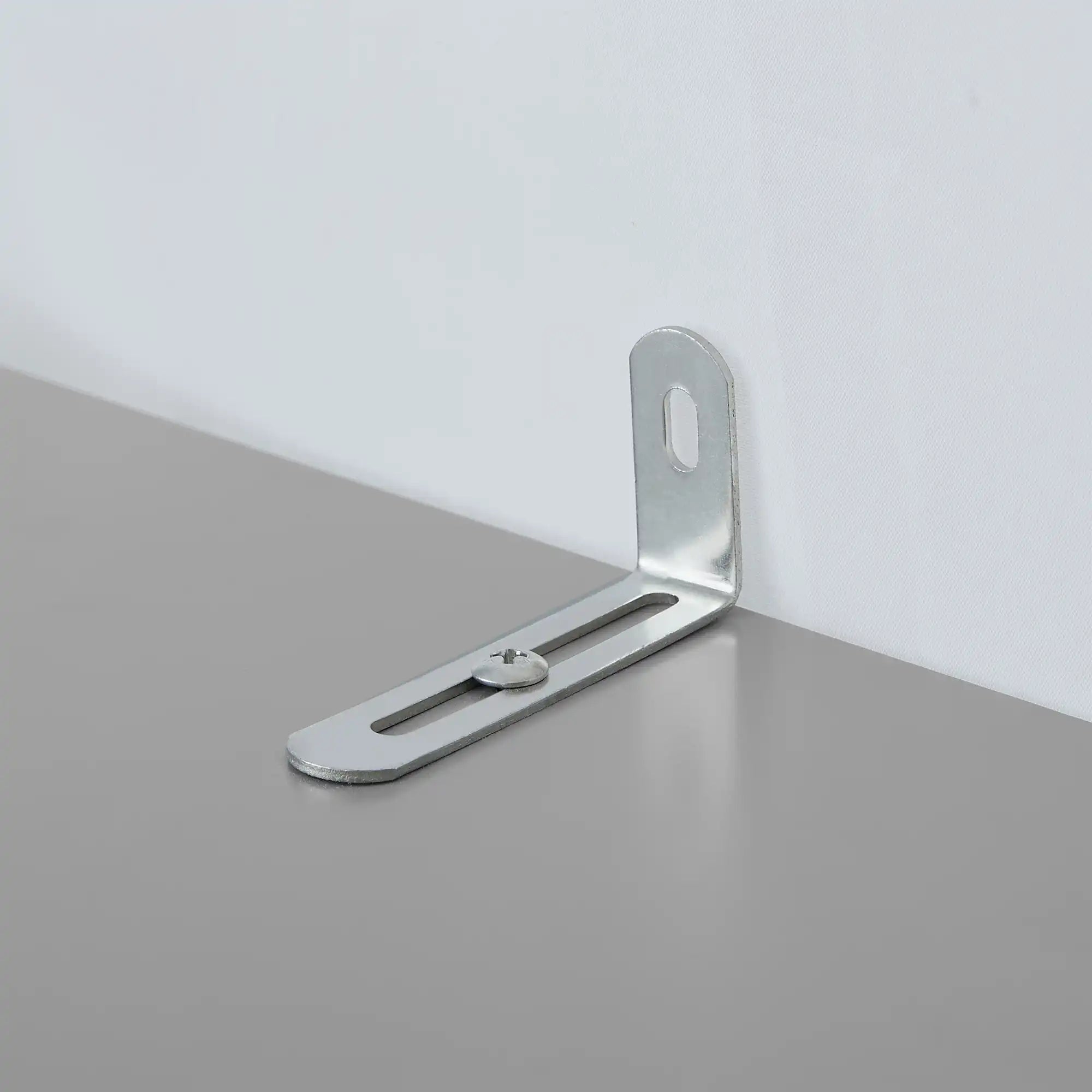 Secure Anti-Tipping Design of the Grey 68” Bathroom Linen Cabinet.