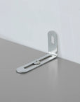Secure Anti-Tipping Design of the Grey 68” Bathroom Linen Cabinet.