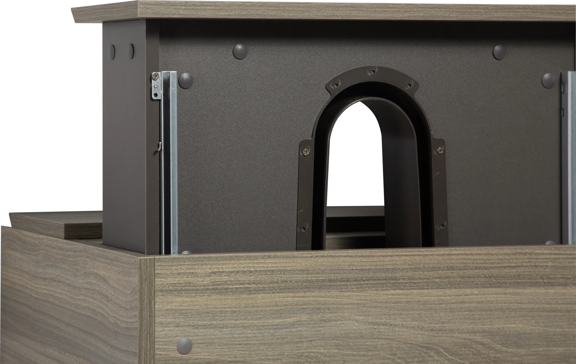 Floating Bathroom Vanity with Resin Top Basin & Soft Close Drawers - Modern Wall-Mounted Storage Cabinet color: Ash Grey