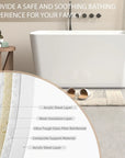 Nectar Series 49" White Acrylic Freestanding Soaking Tub
